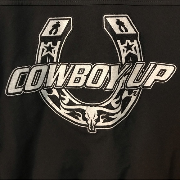 PORT AUTHORITY & Glacier& Soft Shell Jacket Fleece Lined CowboyUp on the Back - Picture 2 of 10